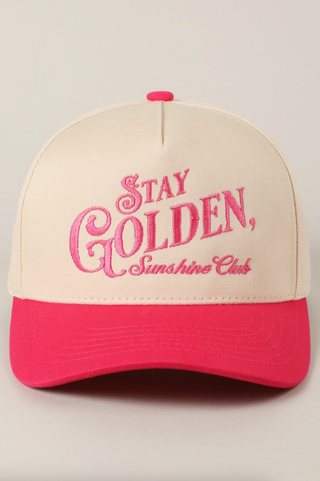 FASHION CITY STAY GOLDEN HAT