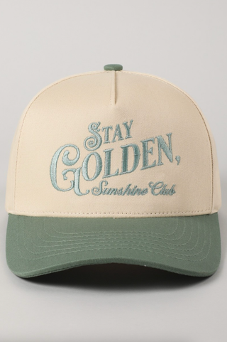 FASHION CITY STAY GOLDEN HAT