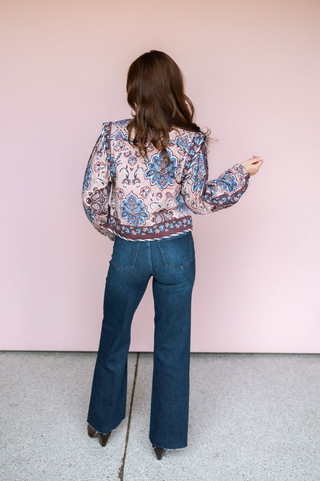 FLOREZ QUILTED FLORAL JACKET