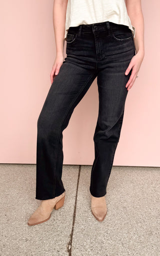 FLYING MONKEY BLACK SLIM WIDE LEG