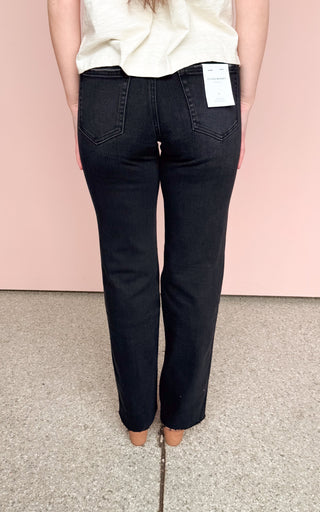 FLYING MONKEY BLACK SLIM WIDE LEG