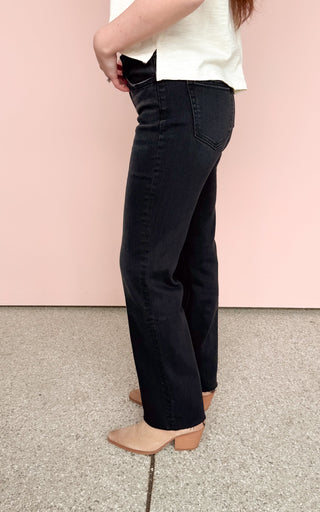 FLYING MONKEY BLACK SLIM WIDE LEG