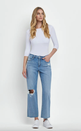 FLYING MONKEY CROP SLIM WIDE LEG