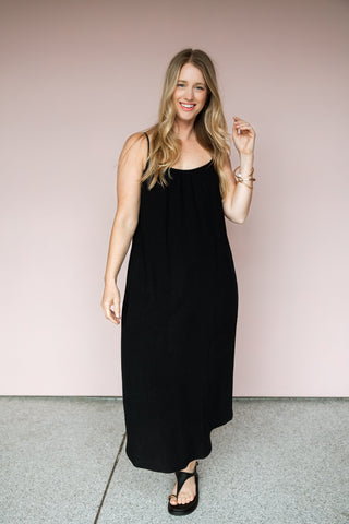 GENTLE FAWN BLACK BROOKE DRESS