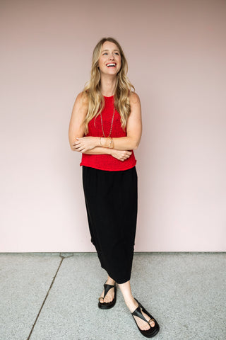 GENTLE FAWN BLACK BROOKE DRESS