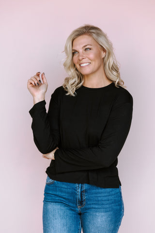 GENTLE FAWN BLACK INDY TOP