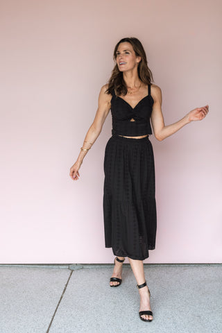 GENTLE FAWN BLACK MADRID SKIRT