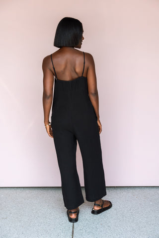 GENTLE FAWN BLACK MATILDA JUMPSUIT