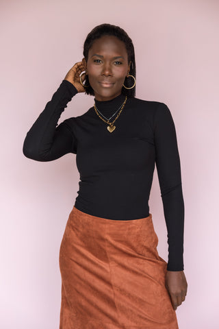 GENTLE FAWN BLACK WREN TOP