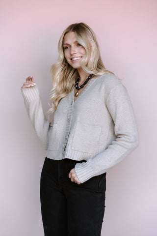 GENTLE FAWN BONE MABEL CARDIGAN