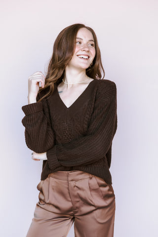 GENTLE FAWN GANACHE MARCIE SWEATER