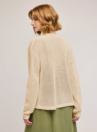 GENTLE FAWN LINEN TOLEDO CARDIGAN