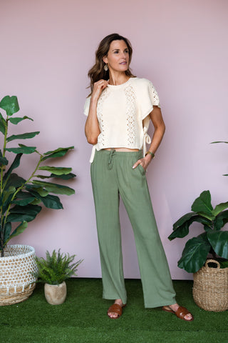 GENTLE FAWN MATCHA FINLEY PANTS