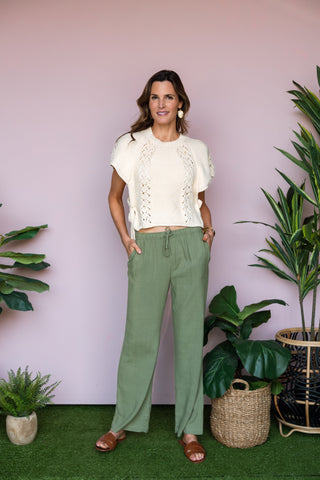 GENTLE FAWN MATCHA FINLEY PANTS