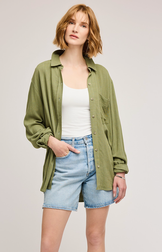 GENTLE FAWN MATCHA PORTIA TOP