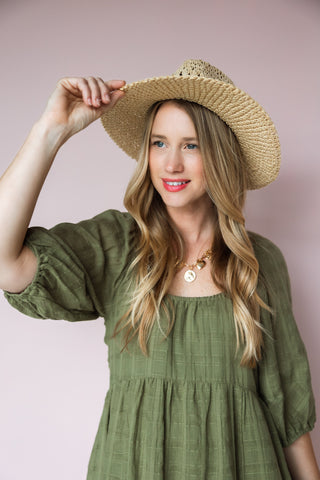 GENTLE FAWN MATCHA TALLULAH DRESS