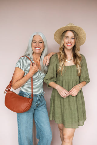 GENTLE FAWN MATCHA TALLULAH DRESS