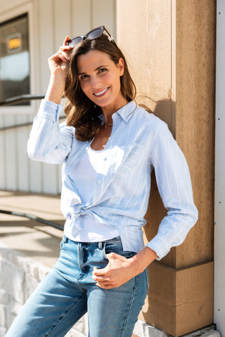 GENTLE FAWN SKY PORTIA TOP