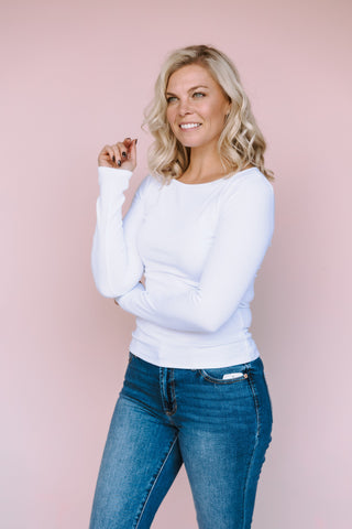 GENTLE FAWN WHITE INGRID TOP
