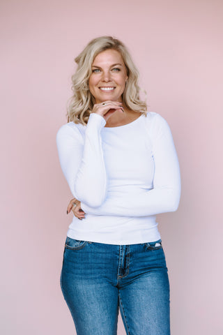 GENTLE FAWN WHITE INGRID TOP