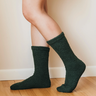 GIFTEN MARKET DOUGLAS FIR COZY CLOUD SOCKS