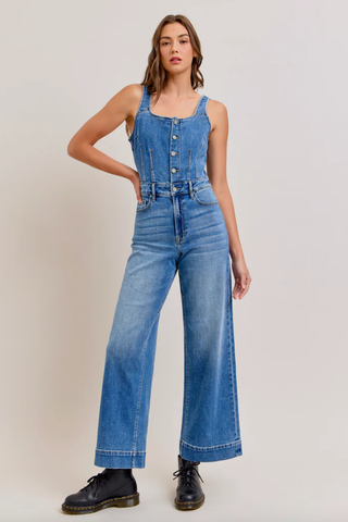 HIDDEN JEANS FASHION JUMPSUIT