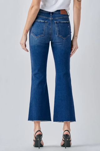 HIDDEN JEANS HAPPI CLEAN CROP FLARE