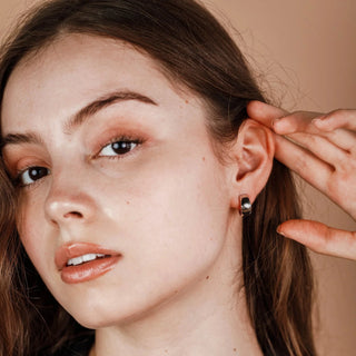JAX KELLY SILVER WIDE HOOPS