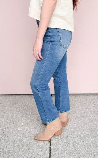 JBD BEA MID RISE STRAIGHT LEG