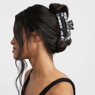 KITSCH BLACK JUMBO CLIP