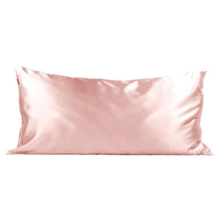 KITSCH BLUSH KING SATIN PILLOWCASE