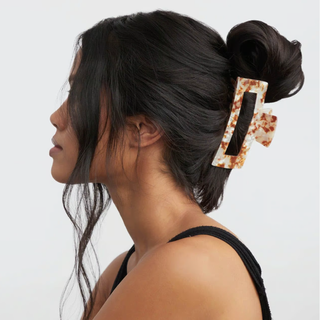 KITSCH BROWN JUMBO CLIP