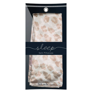 KITSCH LEOPARD SATIN PILLOWCASE