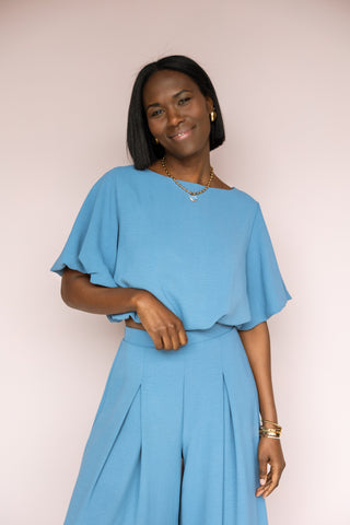 KLD. SIGNATURE BLUE YARA TOP