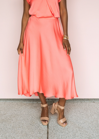 KLD. SIGNATURE CORAL KIM SKIRT