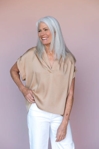 KLD. SIGNATURE DARK CIARA BLOUSE