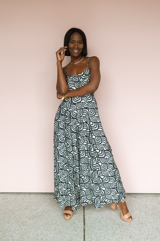 KLD. SIGNATURE PALMER JUMPSUIT