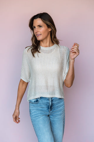 KLD. SIGNATURE STONE FRANNIE TOP