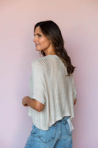 KLD. SIGNATURE STONE FRANNIE TOP