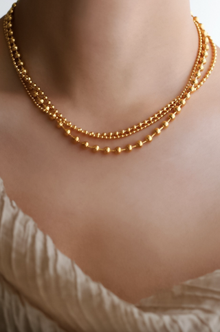 LEE & BIRCH CASCADE BEAD NECKLACE