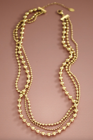 LEE & BIRCH CASCADE BEAD NECKLACE