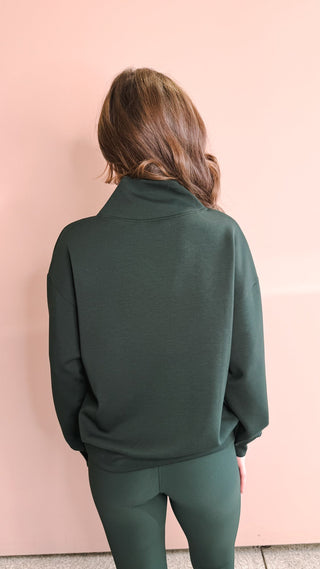LEE&BIRCH GREEN ALLIE PULLOVER