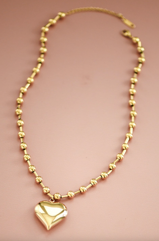 LEE & BIRCH HEARTBEAT NECKLACE