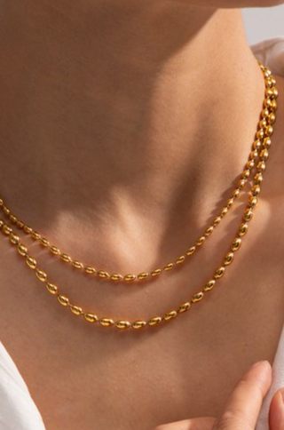 LEE & BIRCH ISLA LAYERED NECKLACE