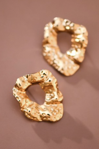 LEE & BIRCH MOLTEN HOOP STUDS