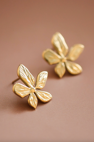 LEE & BIRCH PETAL BLOOM STUDS