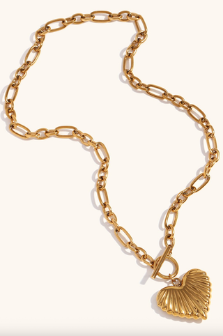 LEE & BIRCH RADIANT HEART NECKLACE