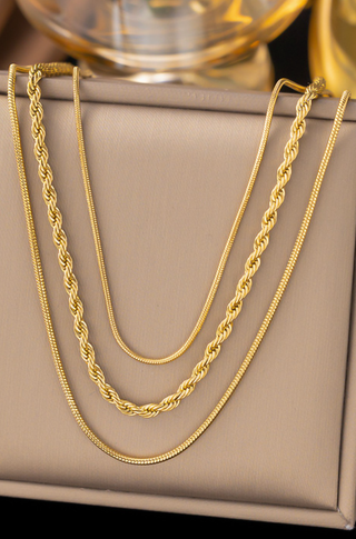 LEE & BIRCH SUNRISE STACK NECKLACE
