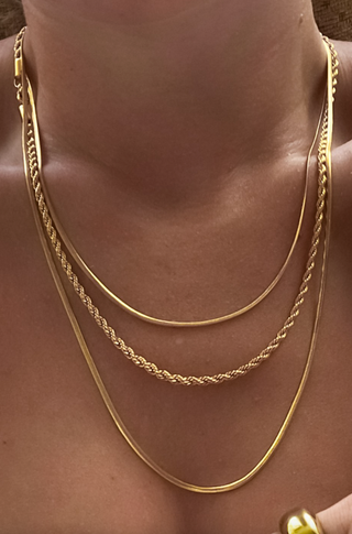 LEE & BIRCH SUNRISE STACK NECKLACE