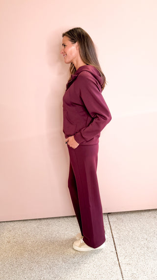 LEE&BIRCH WINE JOANNE HOODIE